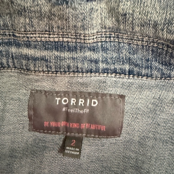 Torrid Blue Denim Jacket - Picture 2 of 7